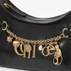 Parlak deri Chloé Charms hobo çanta Parlak deri Chloé Charms hobo çanta