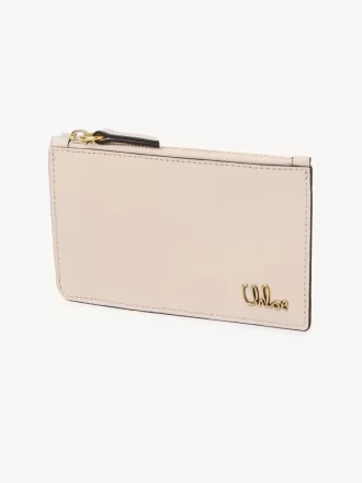 Parlak deriden yapılmış kart yuvalı küçük Chloé Iconic çanta Parlak deriden yapılmış kart yuvalı küçük Chloé Iconic çanta