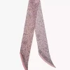 İpek charmeuse Chloé Paisley bandeau atkı İpek charmeuse Chloé Paisley bandeau atkı