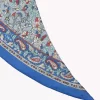 İpek charmeuse Chloé Paisley bandeau atkı İpek charmeuse Chloé Paisley bandeau atkı
