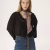 İpek charmeuse Chloé Paisley bandeau atkı İpek charmeuse Chloé Paisley bandeau atkı