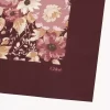 İpek kumaştan yapılmış Chloé Roses kare eşarp