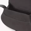 Süet deriden yapılmış küçük Marcie eyer çantası Süet deriden yapılmış küçük Marcie eyer çantası