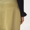 Süet diz boyu etek Süet diz boyu etek