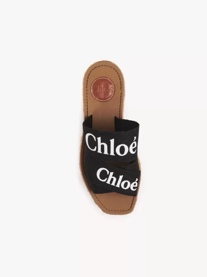 Woody kama topuklu espadril Woody kama topuklu espadril