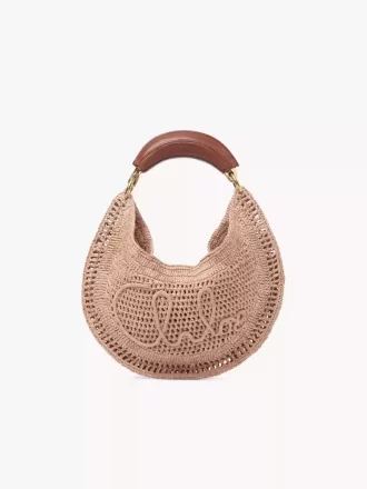 Yazlık Banana rafya hobo çanta