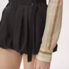 Yıkanmış ipek habotai mini şort Yıkanmış ipek habotai mini şort
