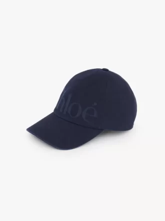 Yıkanmış pamuklu Chloé Essentials şapka Yıkanmış pamuklu Chloé Essentials şapka
