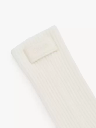 Yün örgülü Chloé Signature çoraplar Yün örgülü Chloé Signature çoraplar