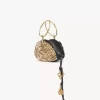 Yumuşak deri ve metalden yapılmış Sea Treasures Shell fermuarlı çanta Yumuşak deri ve metalden yapılmış Sea Treasures Shell fermuarlı çanta