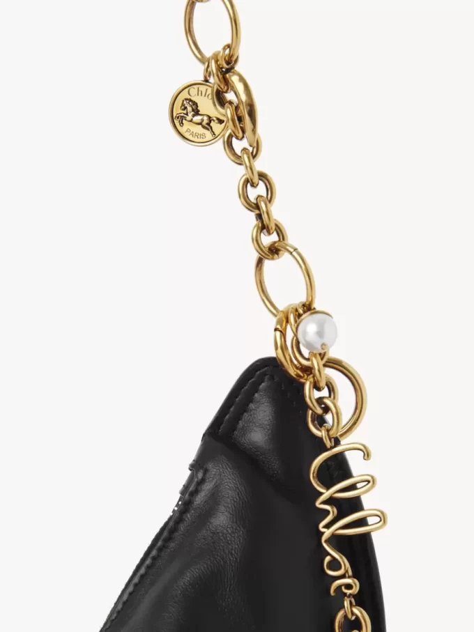Yumuşak deriden yapılmış Chloé Icons omuz çantası